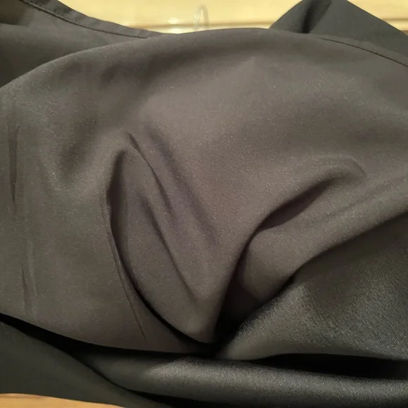 Banana Republic NWT black cowl-back sheath dress Size 10 - Picture 12 of 12